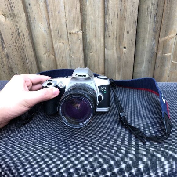 Canon EOS 500N 35mm Autofocus SLR Camera W/ 28-80mm Lens - Picture 5 of 14